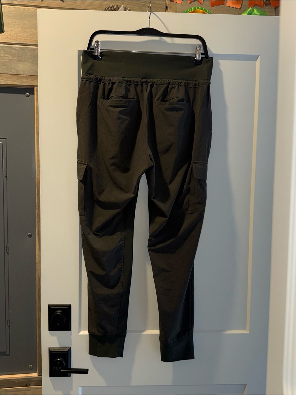 Athleta Olive Sutton Cargo Joggers with Drawstring - Picture 2 of 8
